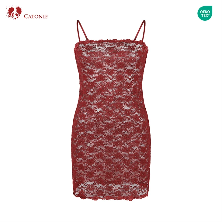 Wine Red Lingerie high quality