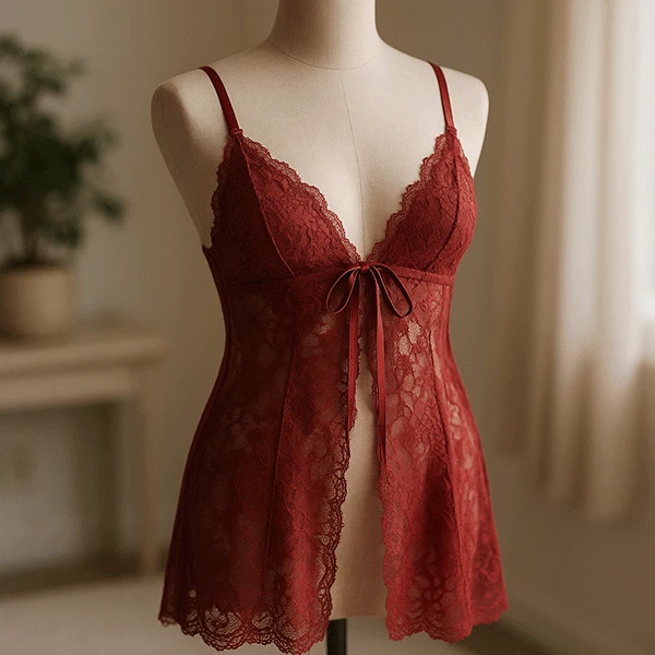 untie lingerie dress